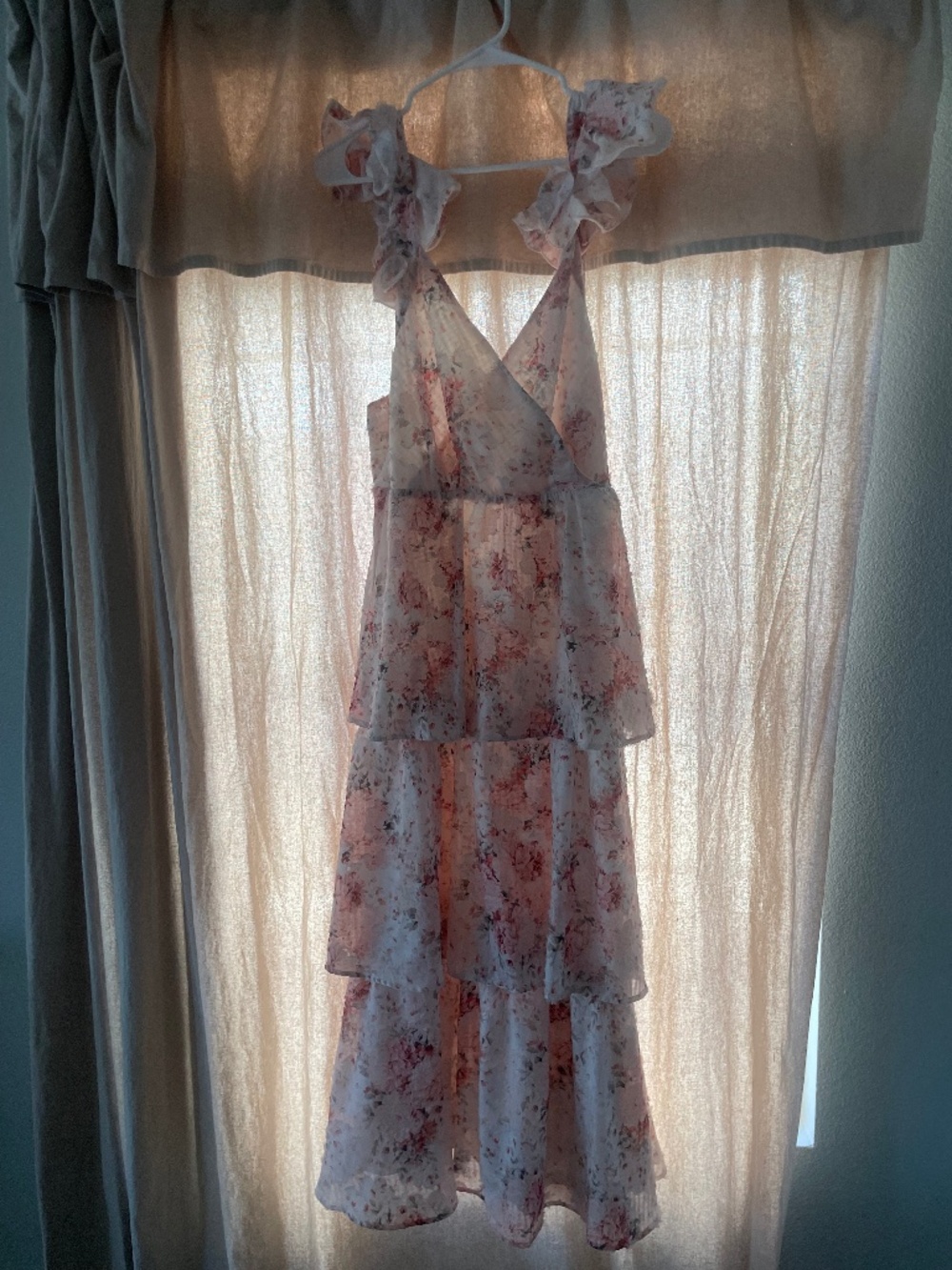 Pink and White Lulu’s Dress